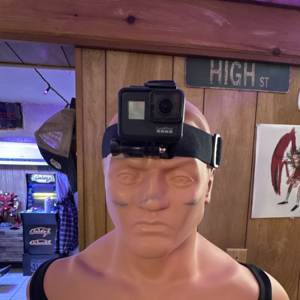 GoPro HERO7 Black 4K Camera Accessory Bundle with Mounts & Head Strap