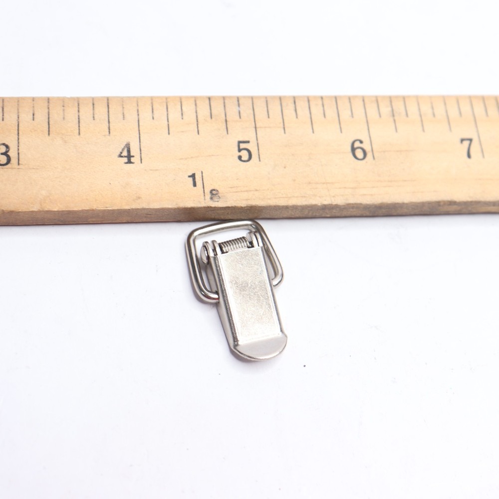 (6-Pk) Toggle Case Box Latch Catch Tension Lock Silver