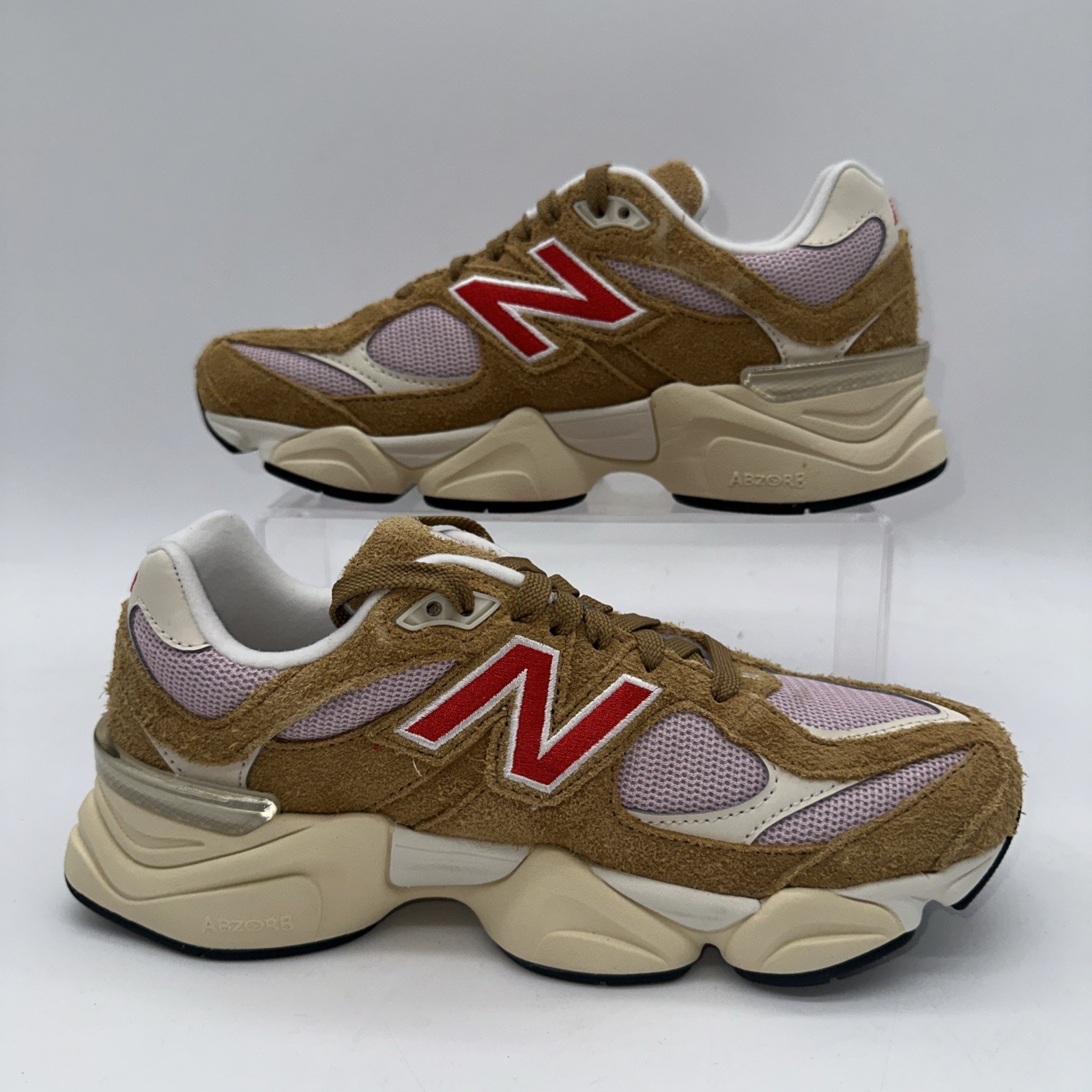 New Balance Kid's Size 5 9060 (GC9060VD) Brown Running Sneaker Sports