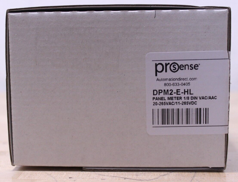 Prosense DPM2-E-HL Digital Panel Meter