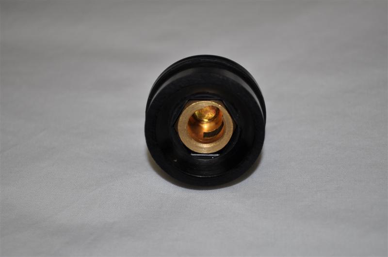 Lenco 08105 LDPM-25 Female Panel Mount - Black