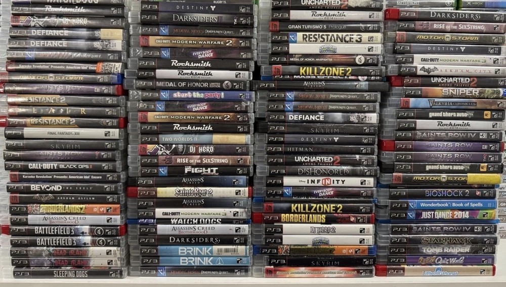 OEM PlayStation 3 PS3 Authentic Replacement Case Letters Choose D-L