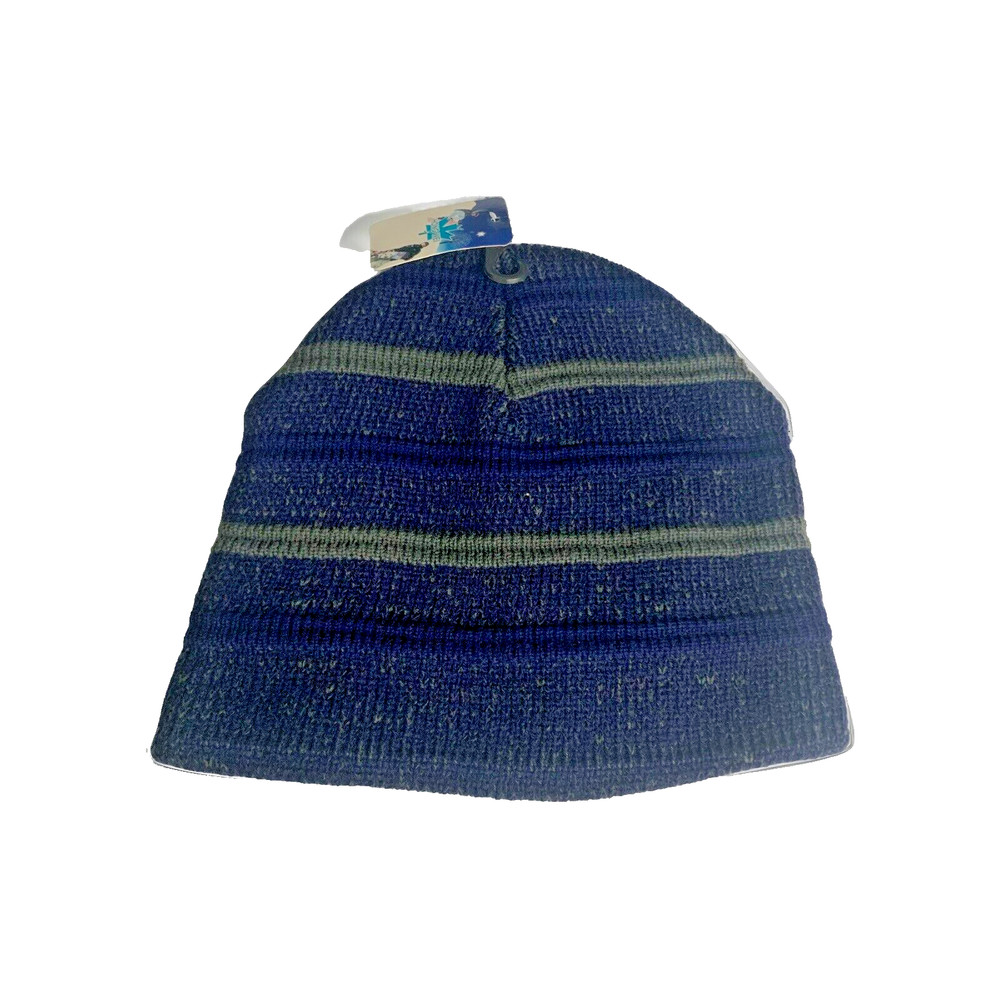 Beanie Cap Blue /gray One Size fits