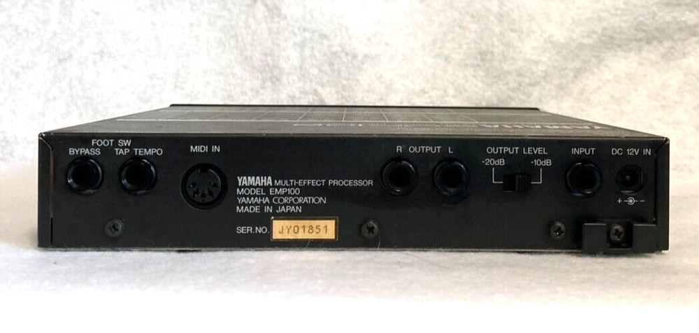 YAMAHA EMP100 Guitar Multi Effects Processor Tested & Working Free Shipping