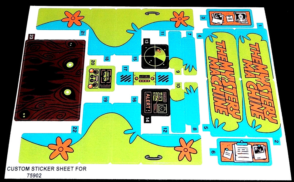 Custom Decal for 75902 Replacement Sticker