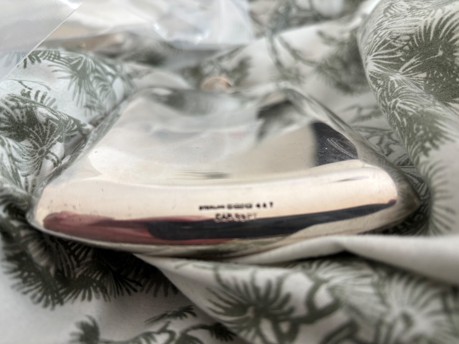 Sterling Silver Large Flask 209 Grams