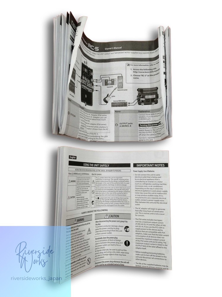 BOSS RC-5 Loop Station Pedal for Live Performance JP