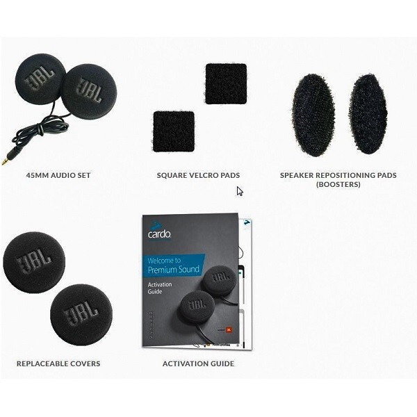 Cardo® SPAU0010 - 45mm JBL Audio Set