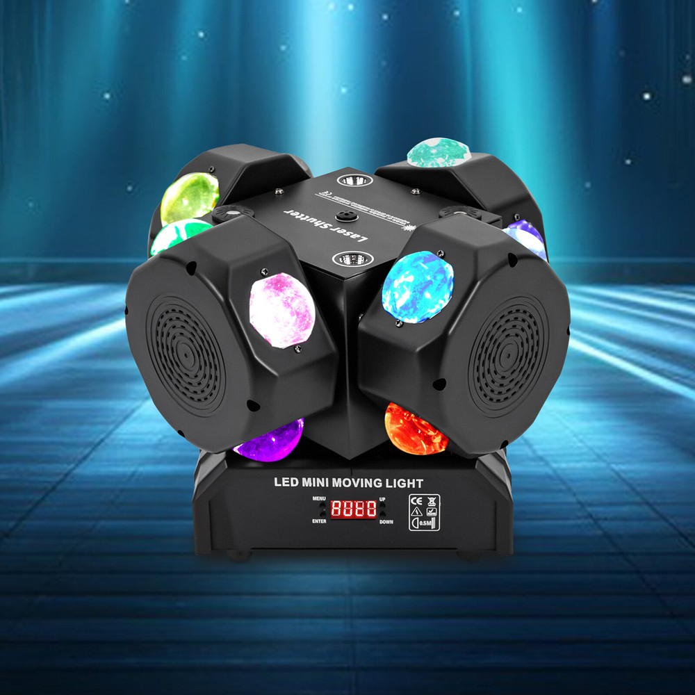 DJ Light Rotating Strobe Light DMX 512 200W Stage Lighting Effects Party Lamp