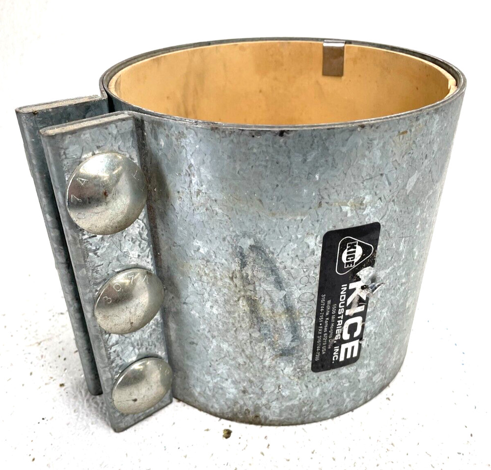 METFLO 60003W10 6" OD Compression /Repair Coupling Galvanized w/ Nitrile Gasket