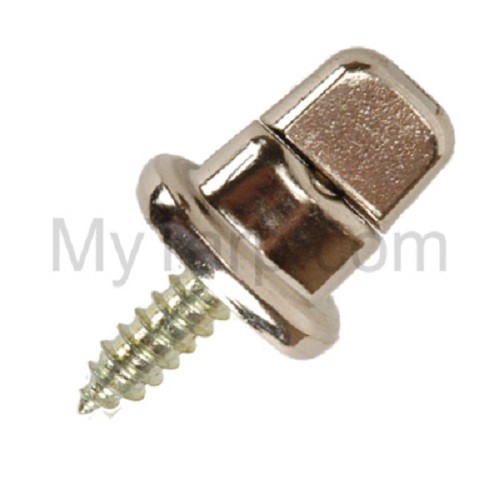 Twist Lock Fastener -Single #12 5/8" Steel Sheet Metal Screw - 10 pack