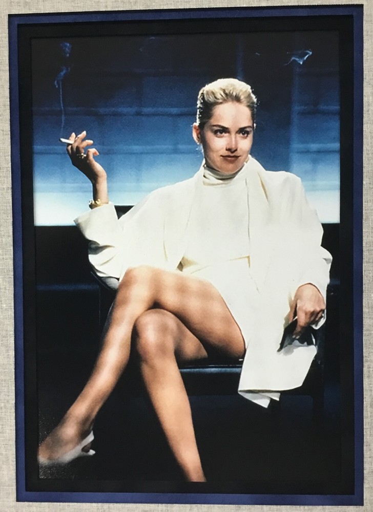Sharon Stone Basic Instinct Signed Movie Display Custom Framed Provocative JSA