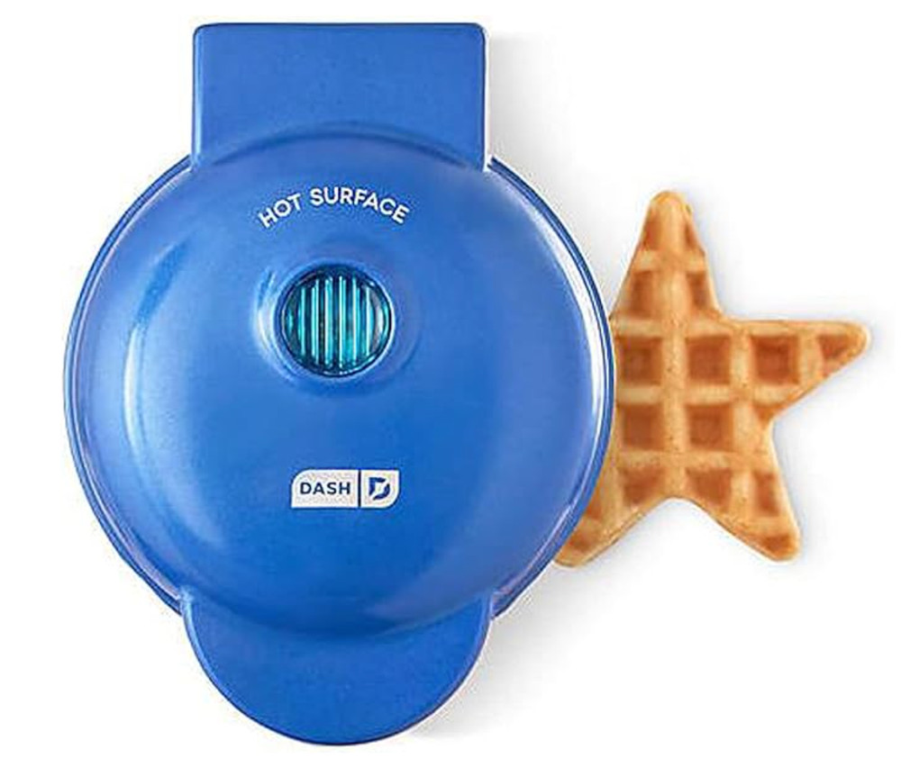 Dash Star Mini Waffle Maker! Waffle Maker Produces 4 Inch Waffles