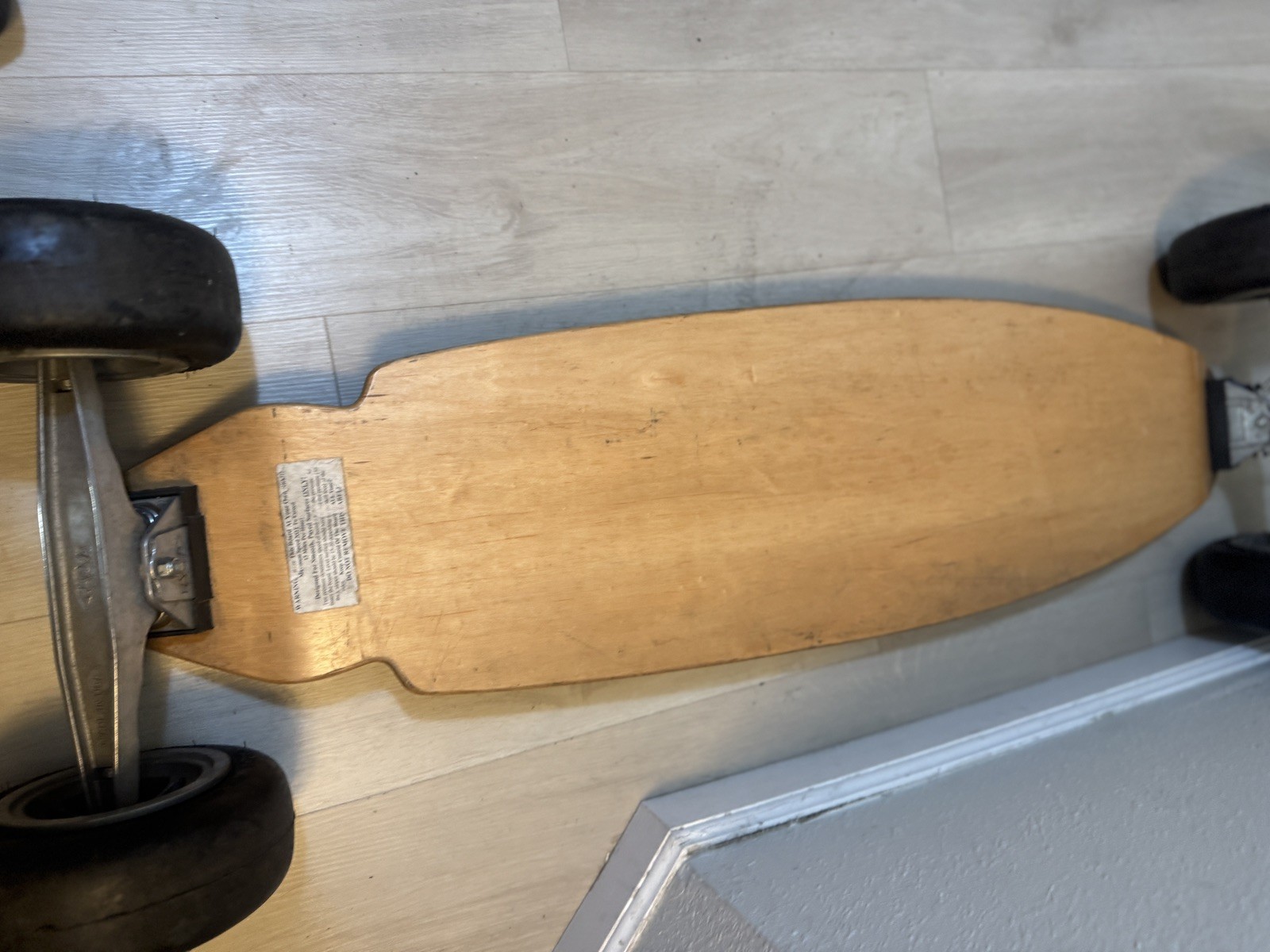 Fat Tire Surf Carveboard Original RARE Dragon Paws California Super Surfer 43"