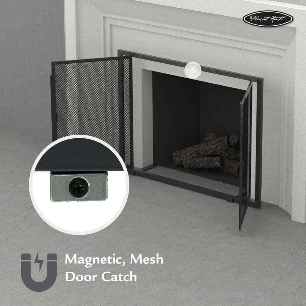 Harper Arched Fireplace Screen with Doors