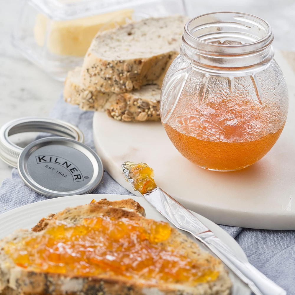 13.5 oz Orange Fruit Jar