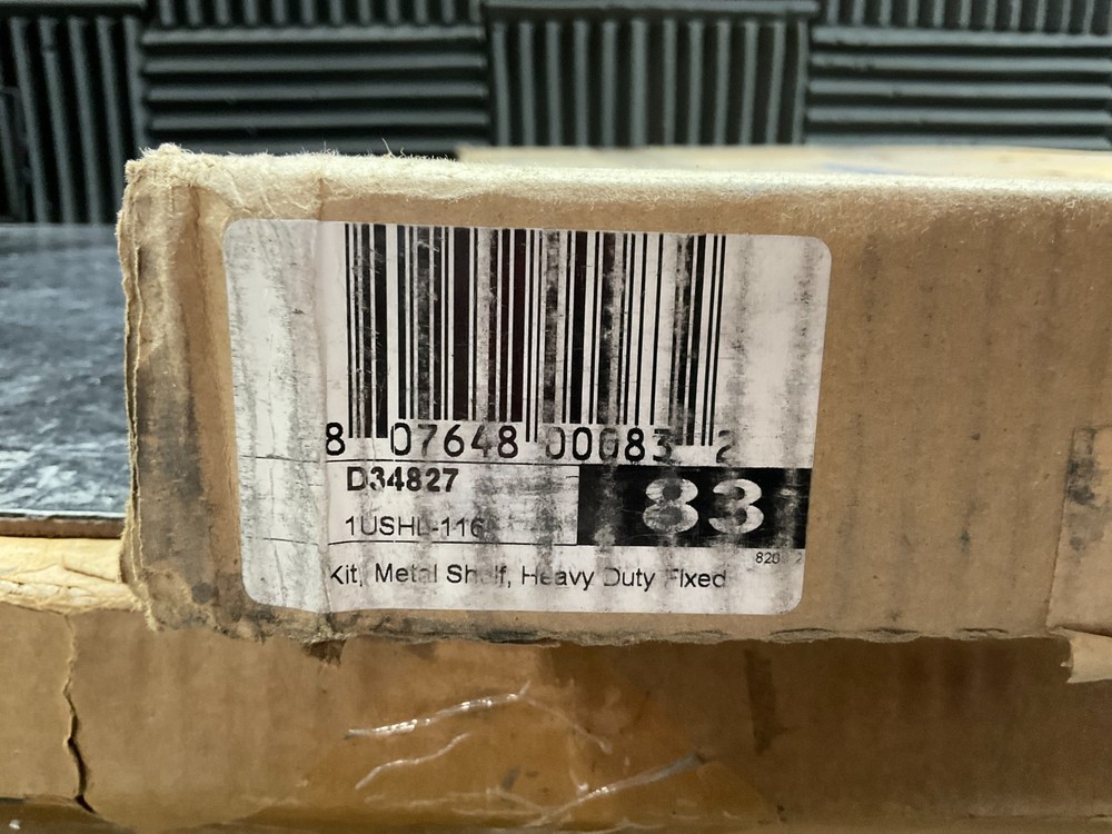 Rack Solutions 4 Post Heavy Duty Fixed Rack Shelf 1USHL-116 ✨❤️✨❤️✨ NEW OPEN BOX