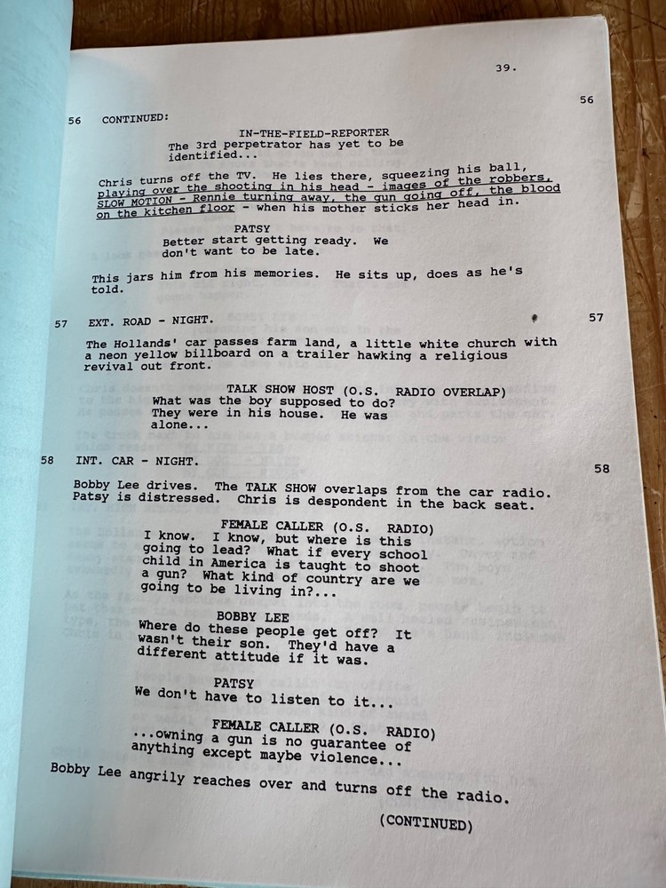 Armed and Innocent SCREENPLAY SCRIPT KATE JACKSON ANDREW STEVENS