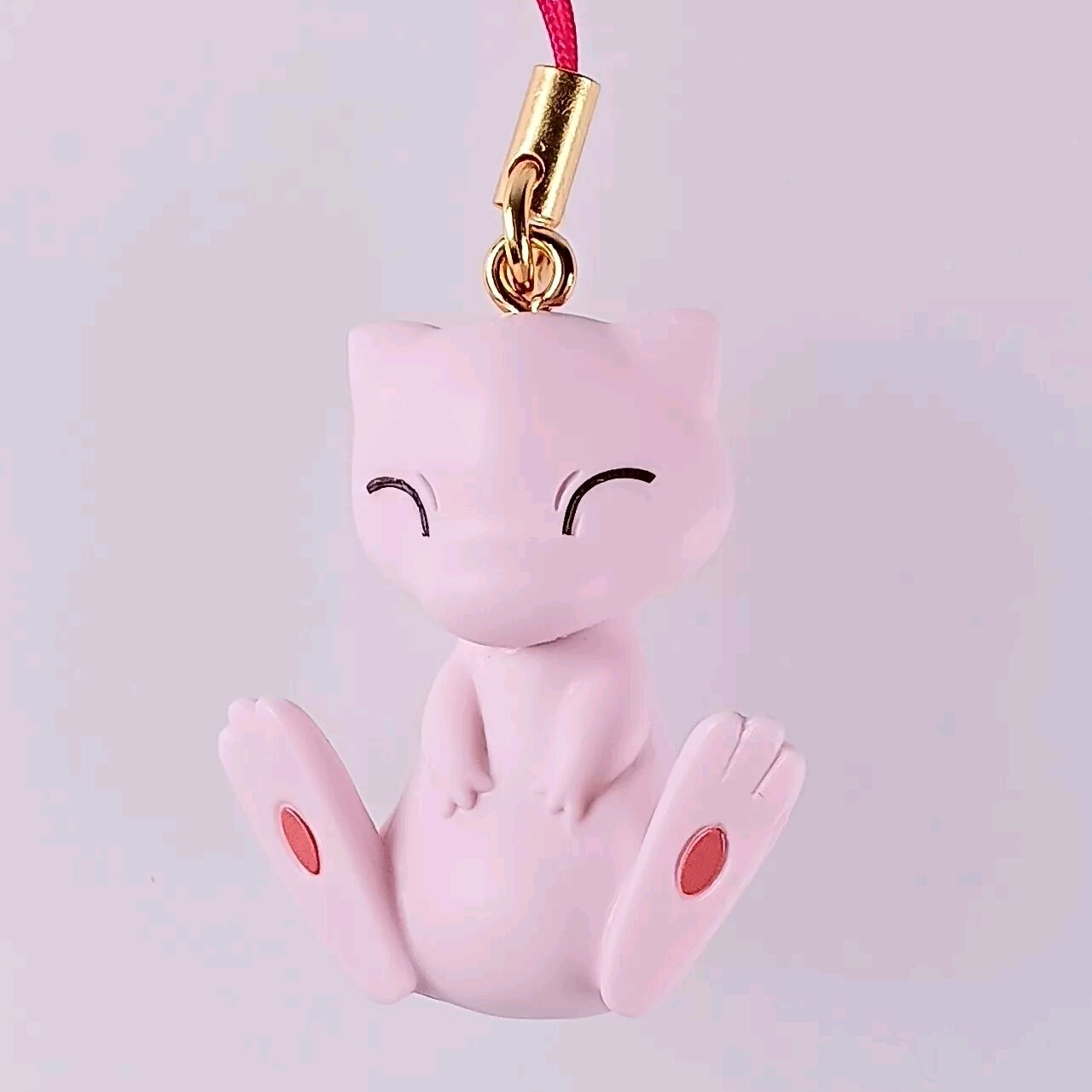 Mew Pokemon Petanco Flat Mascot Strap Nintendo From Japan