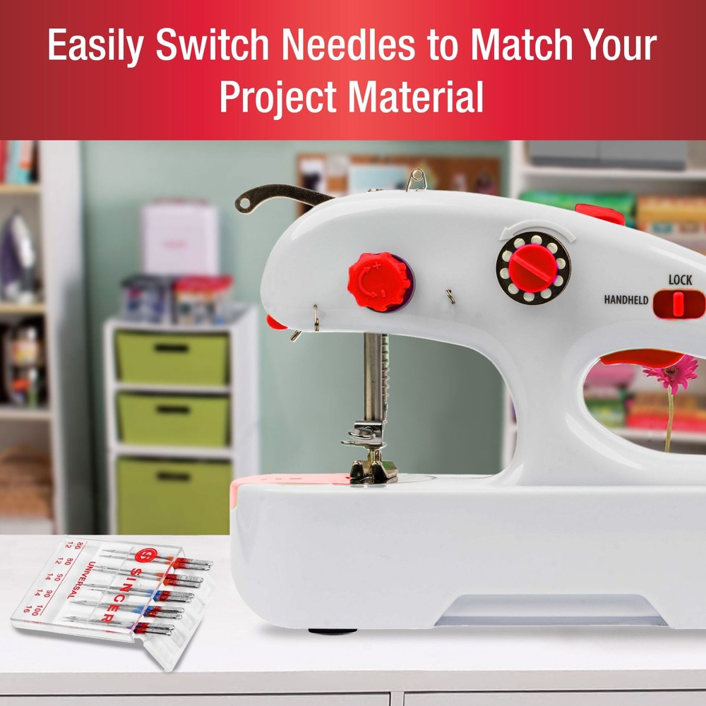 SINGER Stitch Quick Plus Cordless Handheld Portable Mending Machine