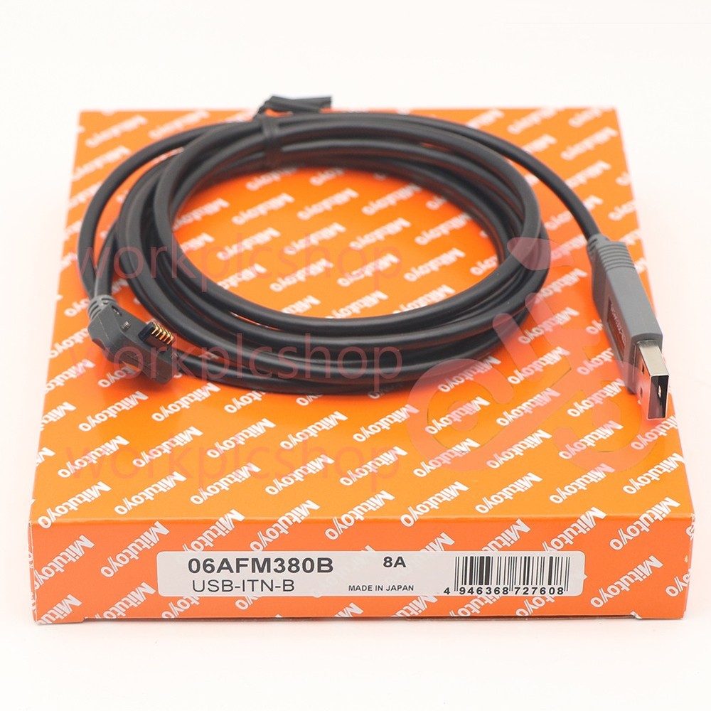 1PC NEW Mitutoyo 06AFM380B USB Input Tool USB-ITN-B Data Cable replace 06ADV380B