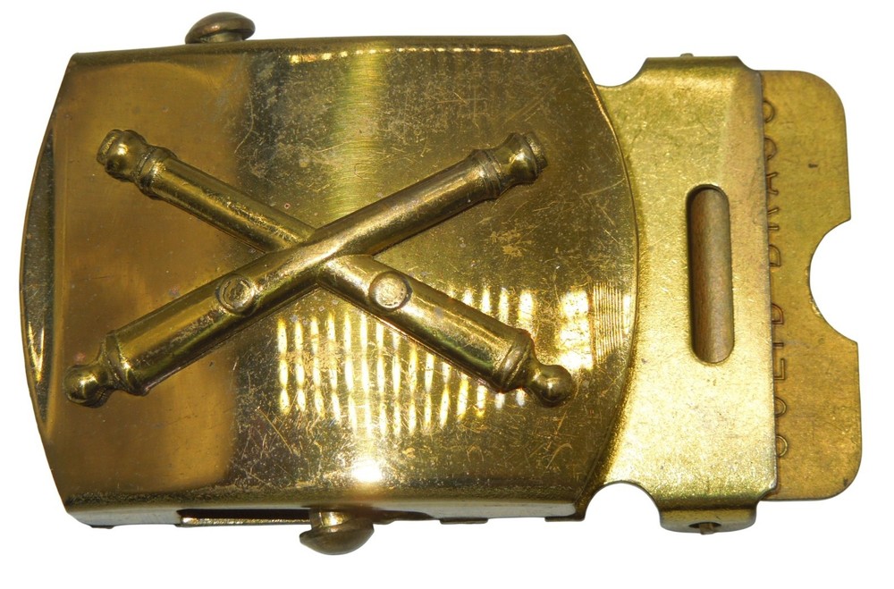 Original WWII US Army Ordnance Corps Brass Belt Buckle CA5