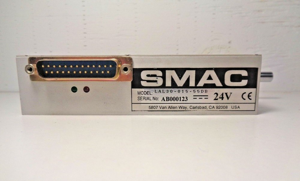 SMAC LAL30-015-55DB Linear Actuator (24 VDC)