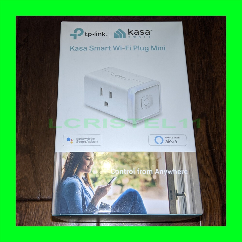 NEW - TP-LINK Kasa Smart Wi-Fi Plug Mini - HS105 - Amazon Alexa Google Assistant