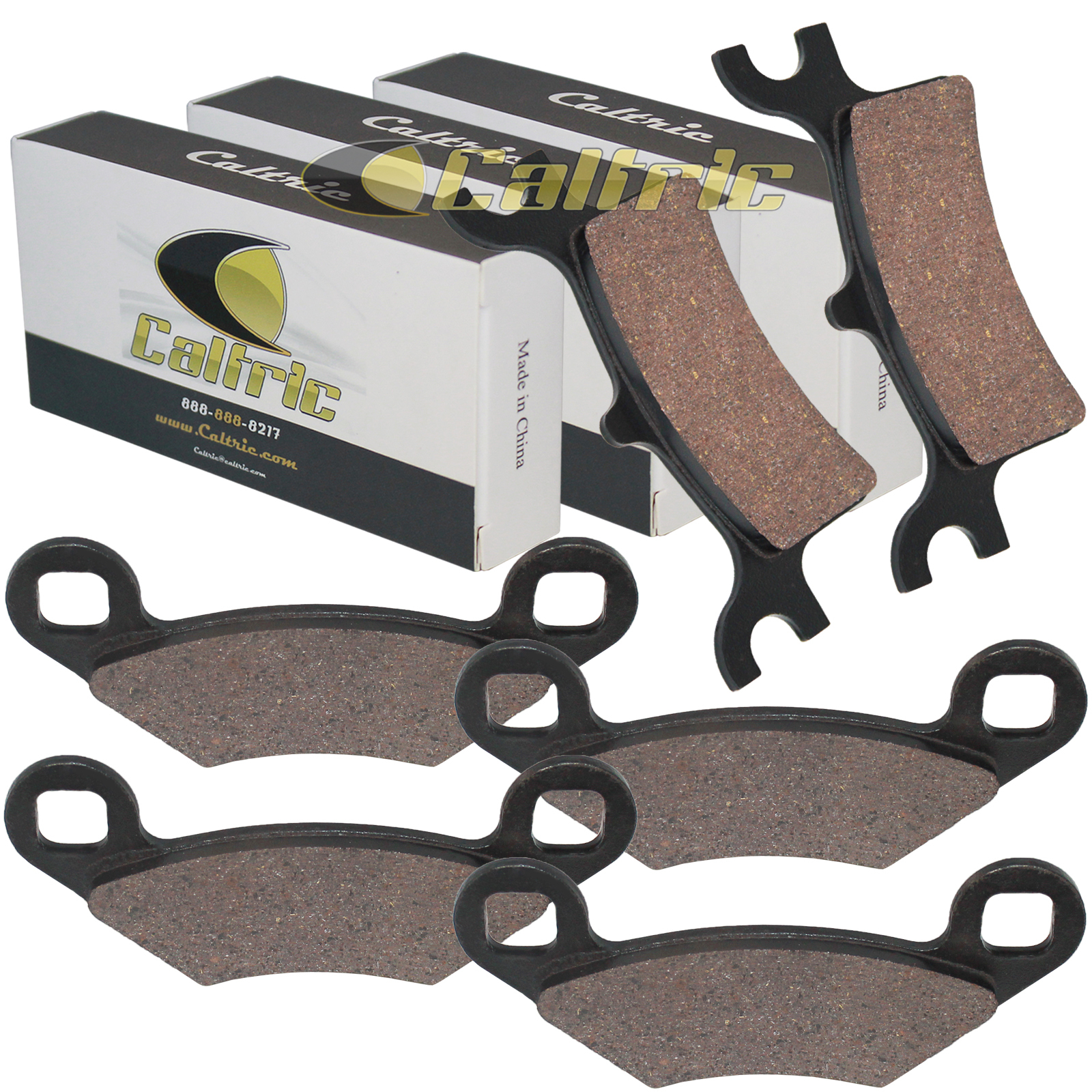Front Rear Brake Pads for Polaris Sportsman 500 HO 4X4 2003-2009