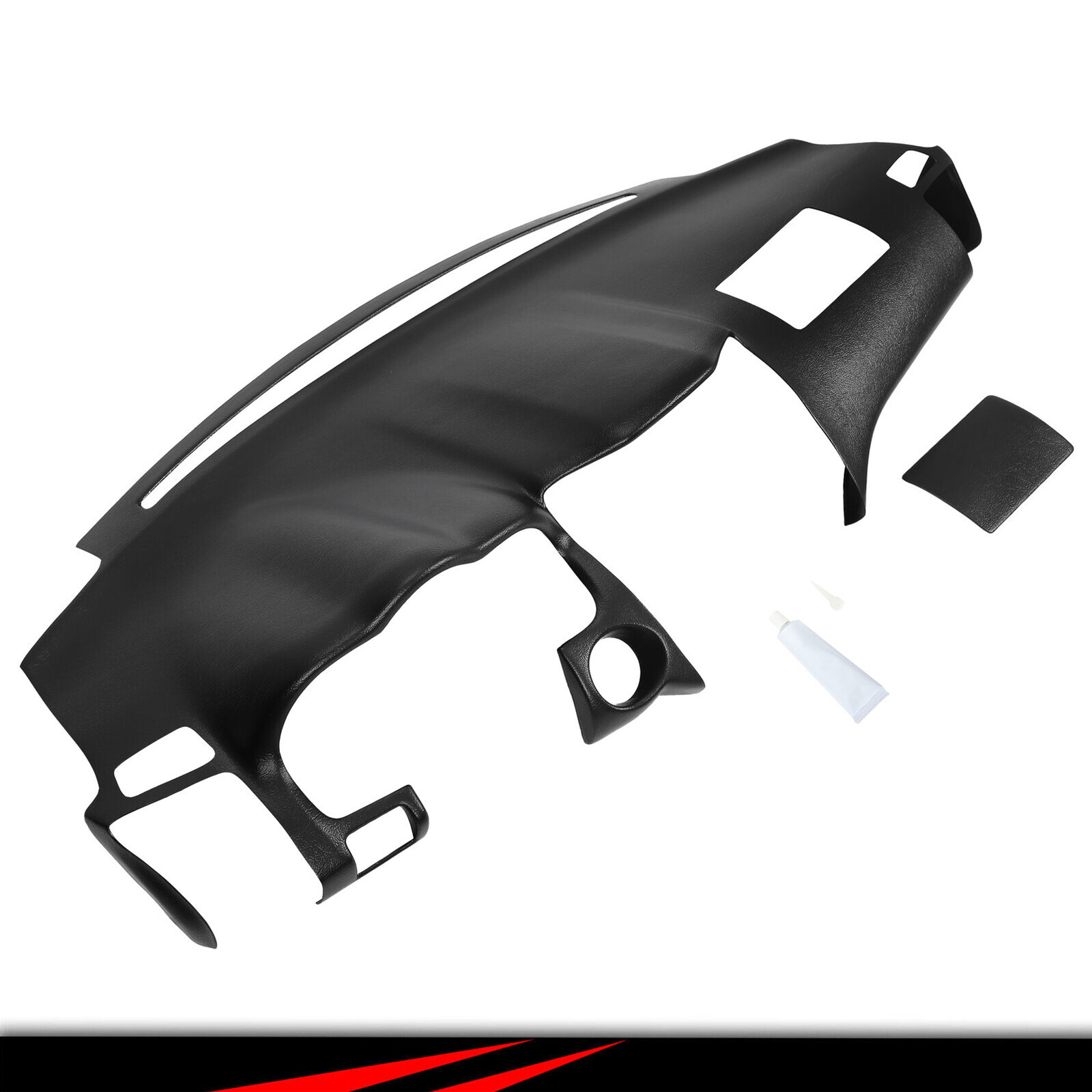 Black Dash Cover Dashboard Overlay Cap For 2004-2009 Lexus RX350 RX400H RX330