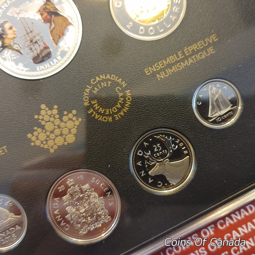 2018 Canada Special Edition Colored Silver Dollar Proof Set #coinsofcanada