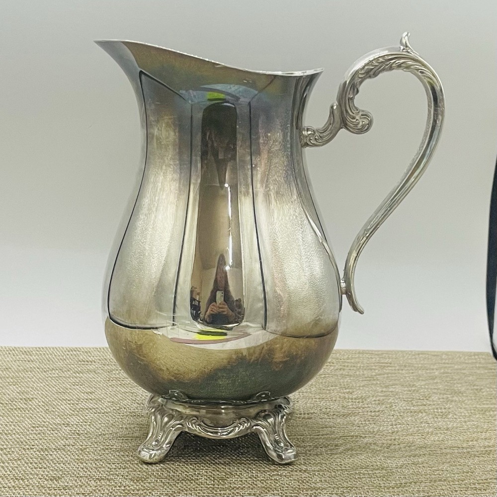 VTG  Silver Co. Silver Plated Water Pitcher