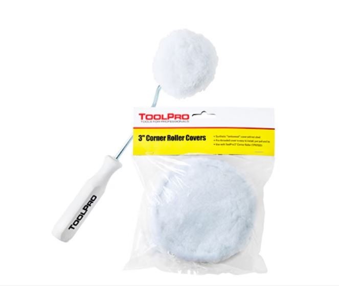 ToolPro 3" Inch Corner Roller Cover For Tool Pro Corner Roller TP07020 3 pack