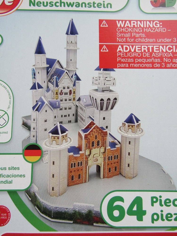 Neuschwanstein Castle 3D Puzzle **New