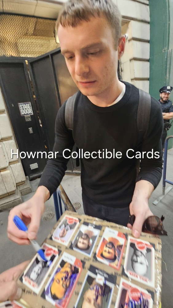 Luke Thallon Custom Signed Card - Broadway's Best