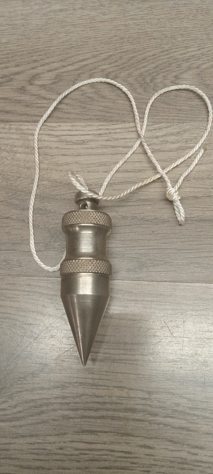 Vintage Plumb Bob Chrome Antique