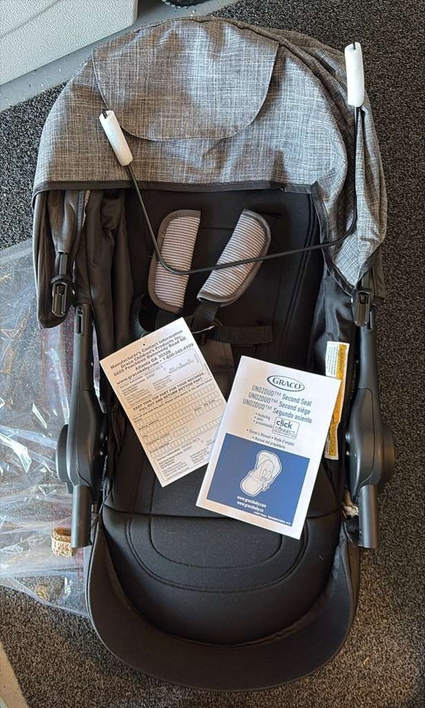 Graco Uno2Duo Stroller Second Seat, Ellington