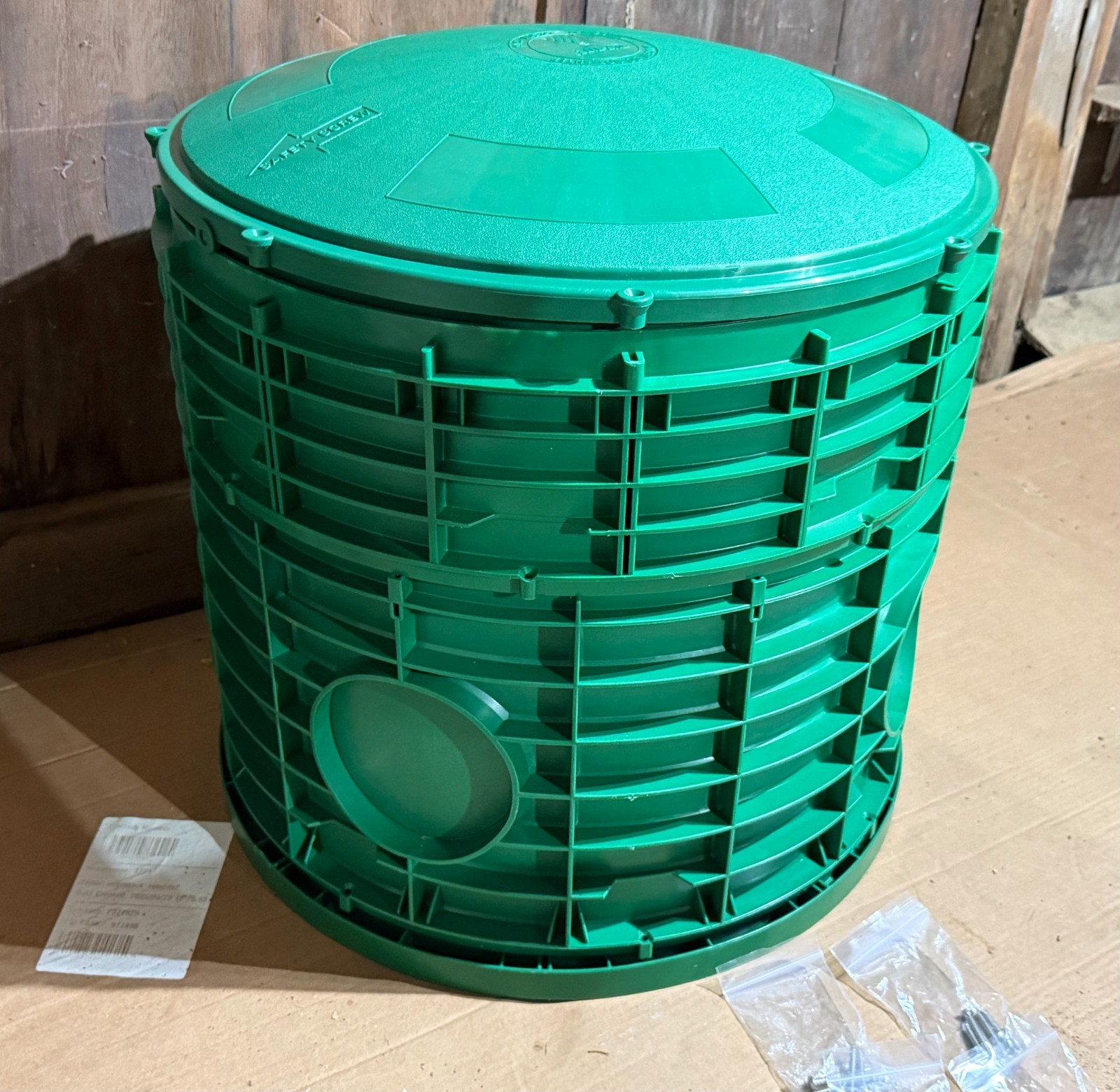 VPC 20 in. x 18 in. Tall Septic Tank Riser Combo