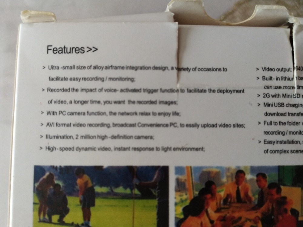 World’s smallest voice recorder Mini DV NIB