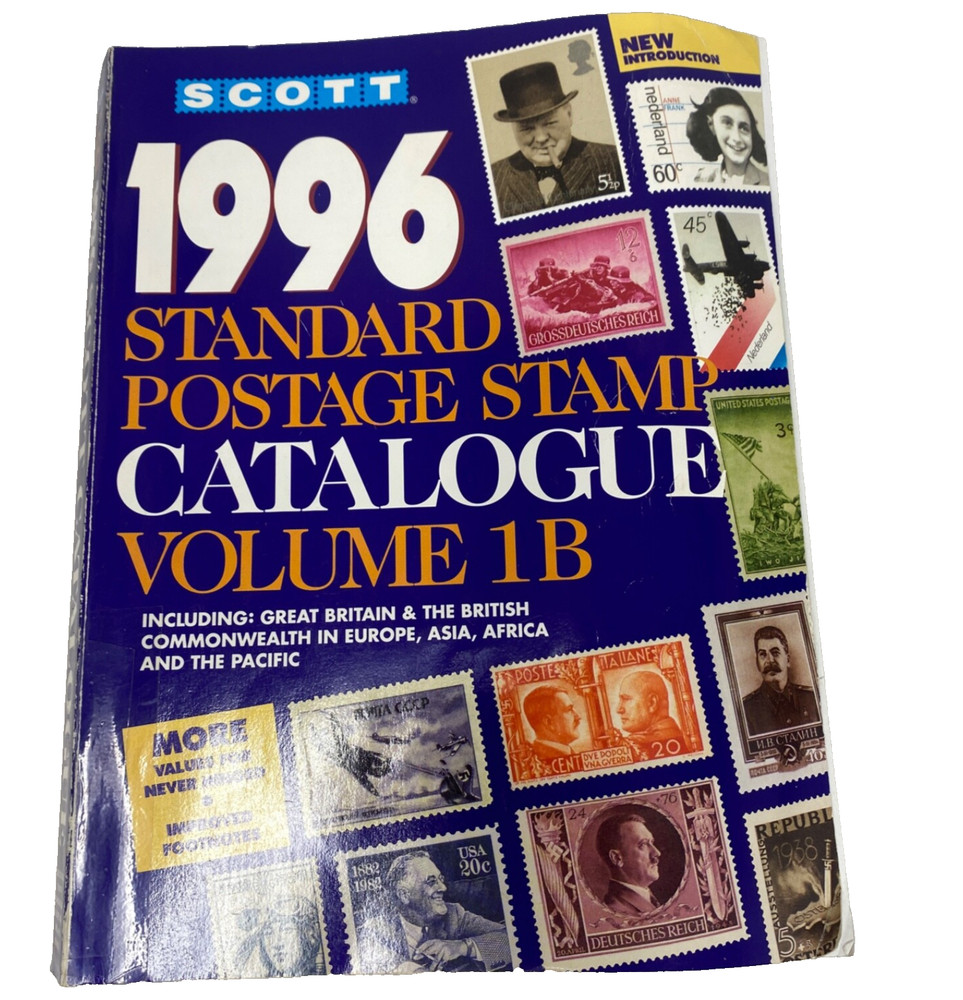 Scott Standard Postage Stamp Catalogue: Volume 1B 1996