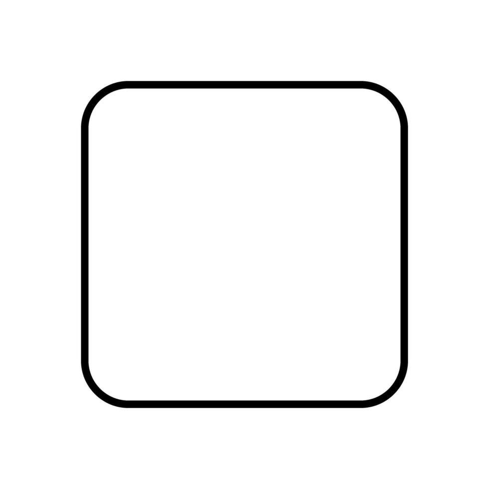 Rounded Square Clay Cutter Shape Set ~ Polymer Crafting Tool ~ Stackable Outline