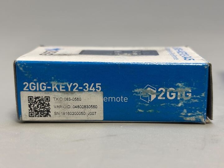 Nortek 4-Button Key Ring Remote 2GIG-KEY2-345
