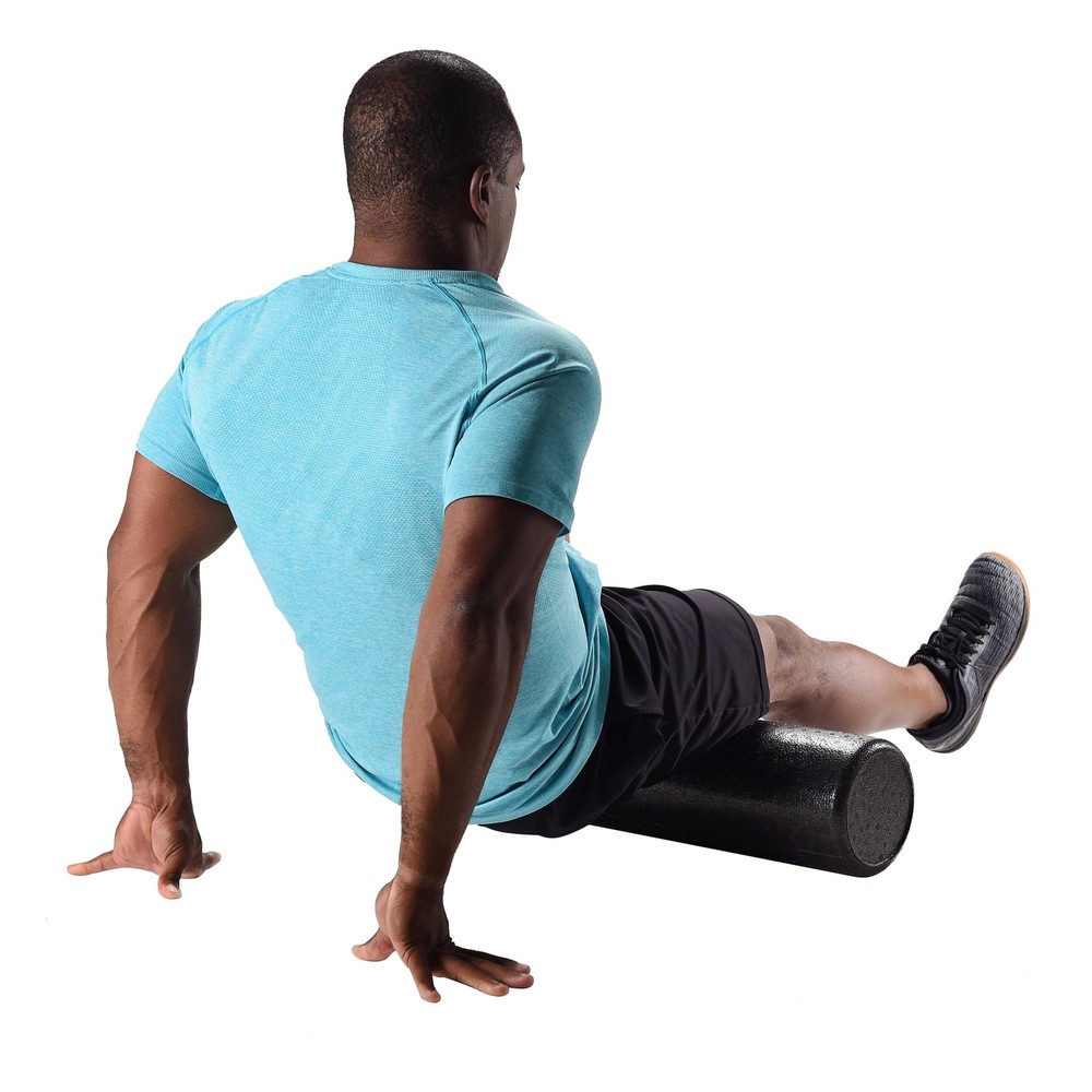 High Density Exercise Foam Roller - 36 in. Long, Durable for Intense Use