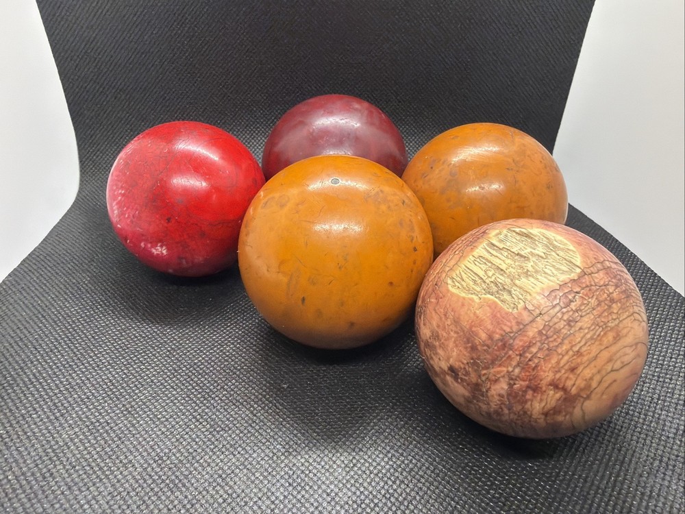 Antique Billiard Pool Balls Early 1870s (5)