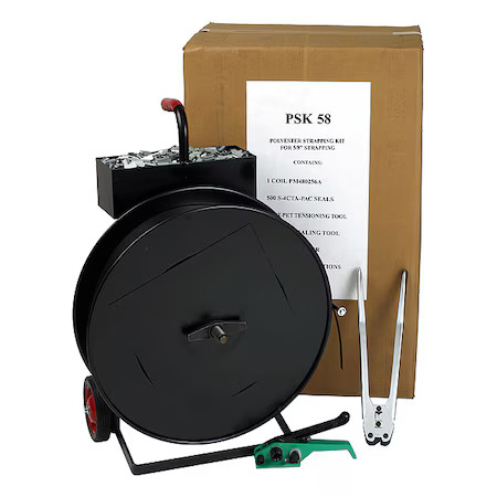 Strapping Kit, Polyester, 4000 Ft. L,  2Cxl7