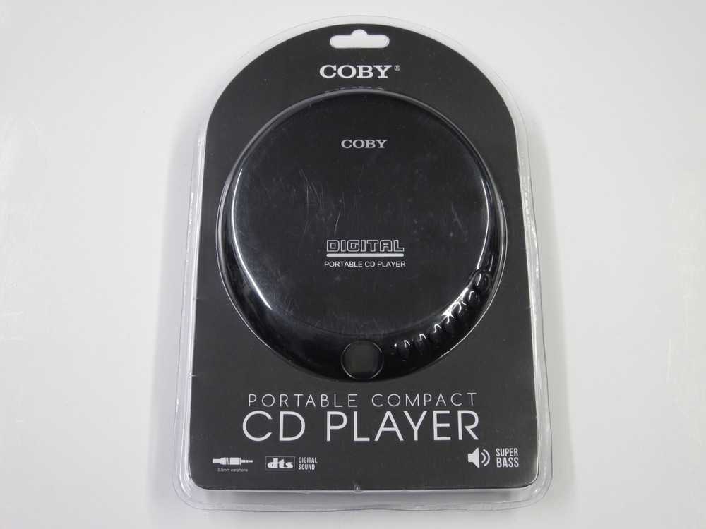 Coby CD-190-BLK Portable Compact CD Player