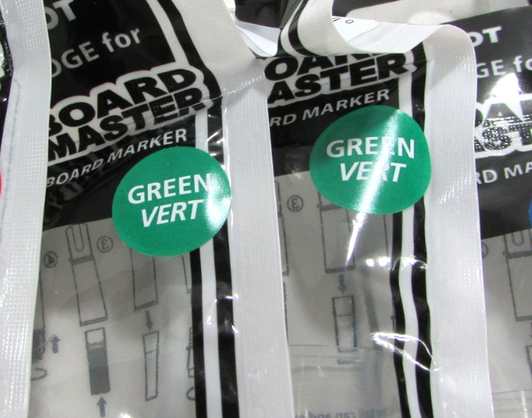 Pilot V Board Master Refill Cartridges, Assorted Colors, 10 Pack