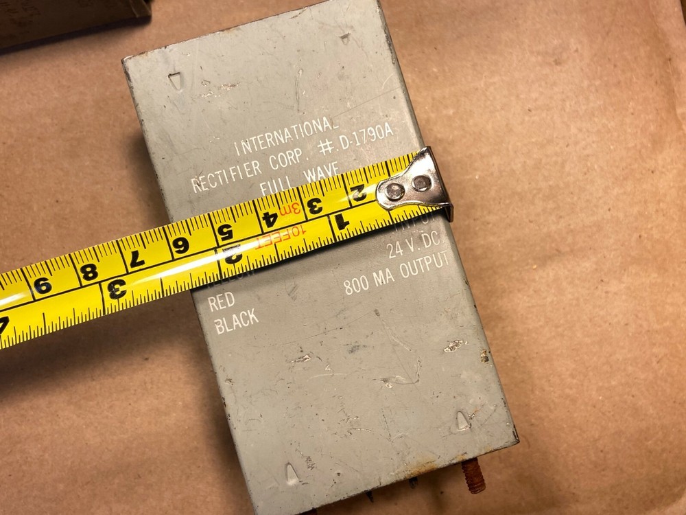 NOS Vintage International Full Wave Selenium Rectifier D-1790A