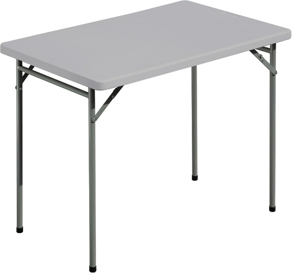 Folding Table 3ft Rectangular All-Occasion Plastic Folding Event Table Indoor &