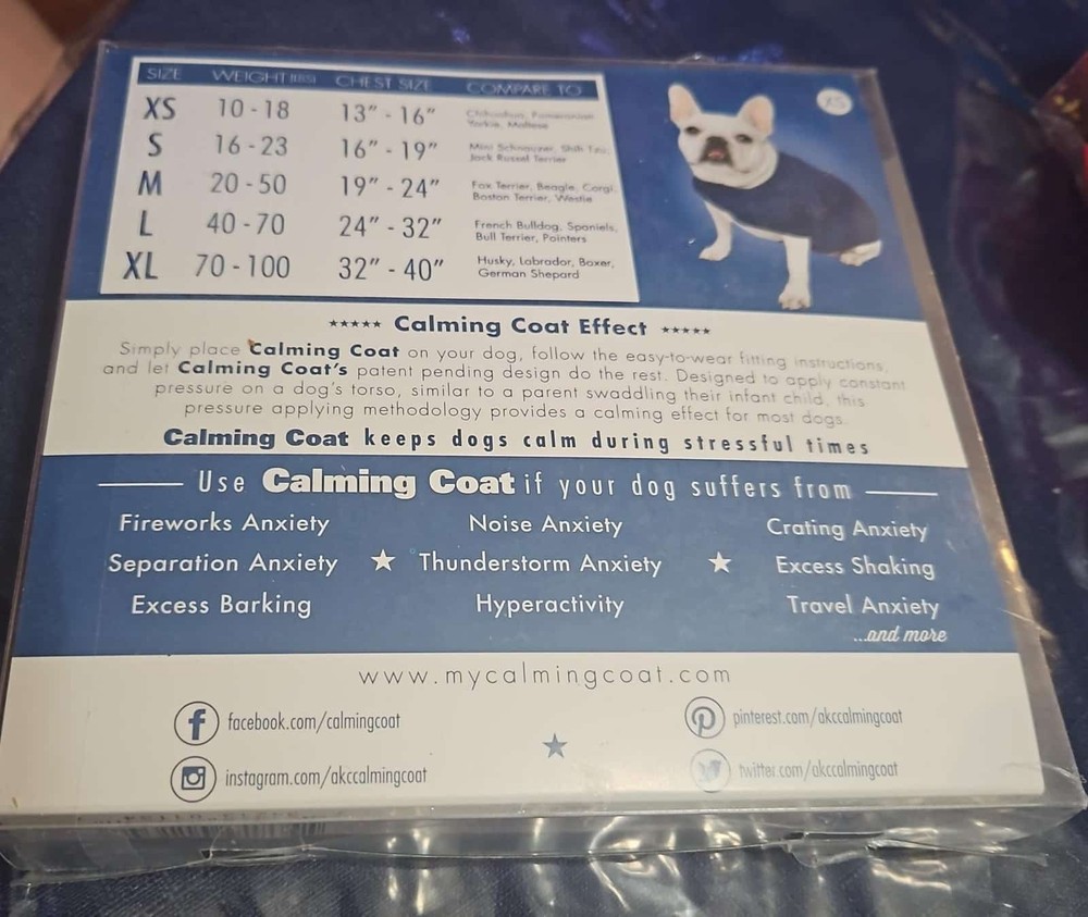 Dog Calming Coat